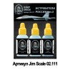 Jim Scale Acrylic paint Set Russian Fighters ver.3 (su-27)