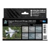 Jim Scale Acrylic paint Set Aegean Ghost Camo and Mirage 2000 Blue/Grey camo