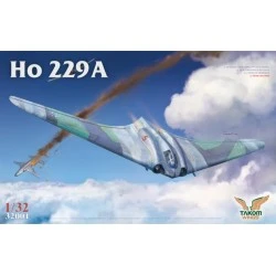 Maqueta 1/32 Ho 229A de Takom Wings, diseño de ala volante con detalles únicos