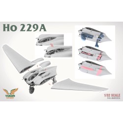 Maqueta "Ho 229 BOX 2" (Ho229A + Ho229B + Piloto 1/16) - Takom