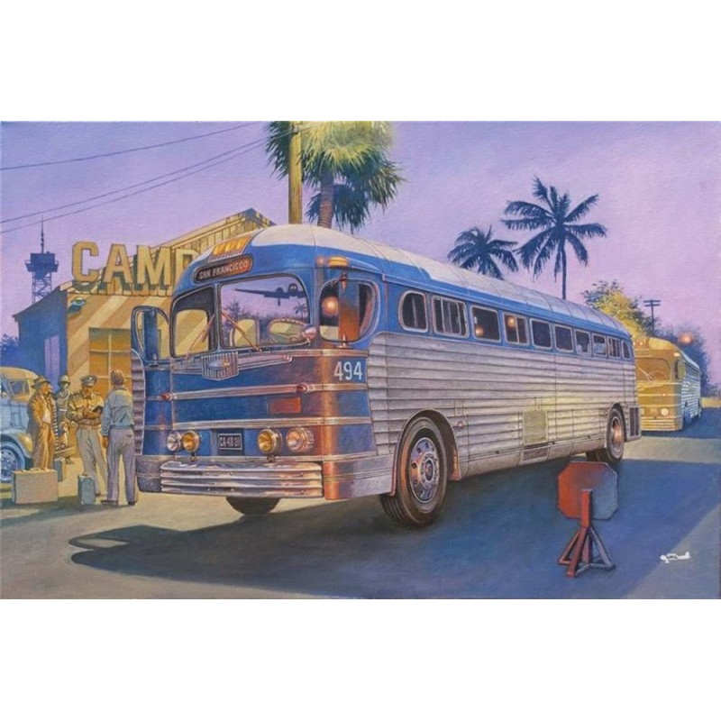 1947 PD-3701 Silverside Bus