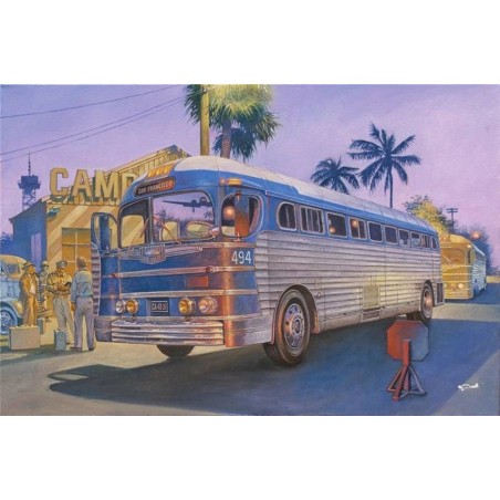 1947 PD-3701 Silverside Bus