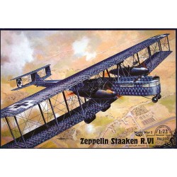 Roden Zeppelin Staaken R.VI (Aviatik, 52/17) - Guía de Modelismo