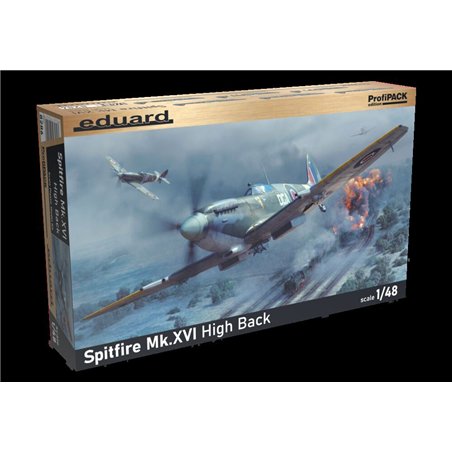 Spitfire Mk.XVI High Back 1/48 EDUARD-PROFIPACK