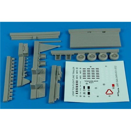 Flightline trailer F-2A (steel platform)