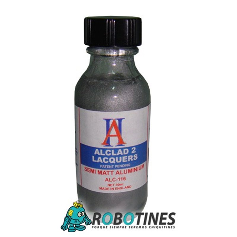 Alclad 2 Semi Matt Aluminium  30 ml