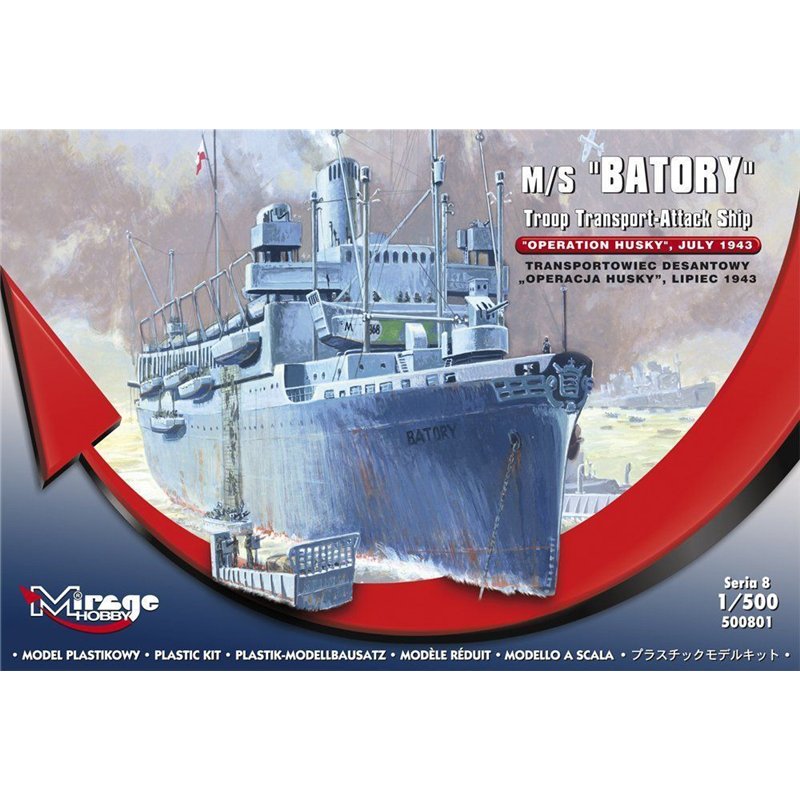 M/S Batory Troop Transporter-Attack Ship