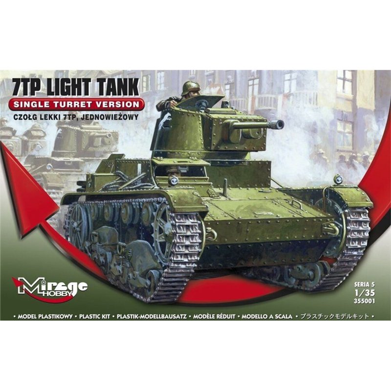 7TP Light Tank Single Turret Version