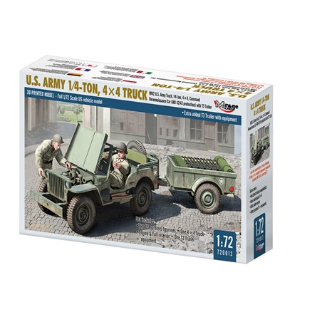 U.S. ARMY 1/4 TON, 4×4 TRUCK