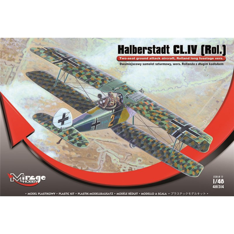 Halberstadt CL.IV(Rol)Twi-seat ground su