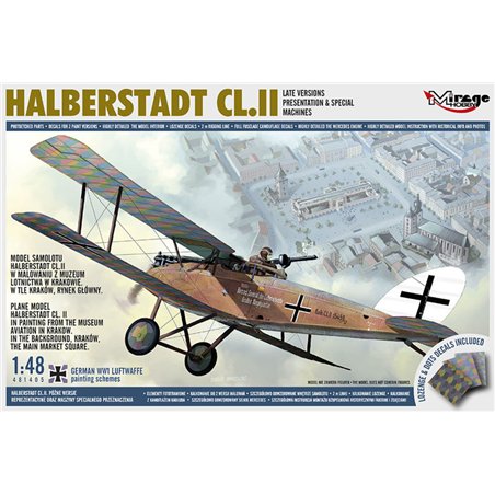 HALBERSTADT CL.II,LATE VERSIONS PRESENTATION & SPECIAL MACHINES