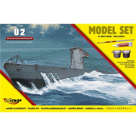 U2(German Submarine WWII typeIIA(ModelSe