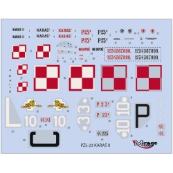 Mirage Hobby PZL P-23 KARAS II,1939 Version with an Additional Antenna