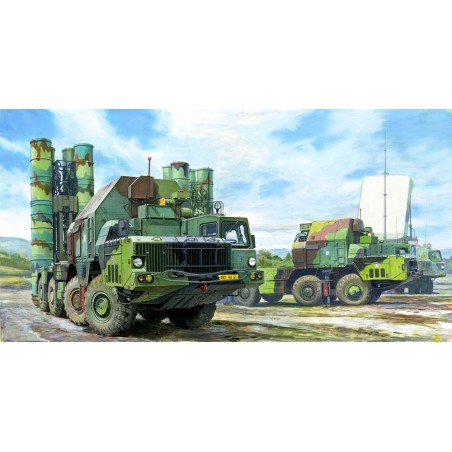 Trumpeter 1/35 48N6E of 5P85S TEL S-300PMU SA-10 Grumble