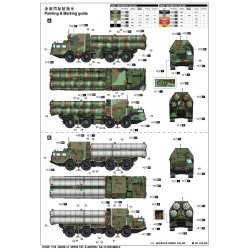 Trumpeter 1/35 48N6E of 5P85S TEL S-300PMU SA-10 Grumble