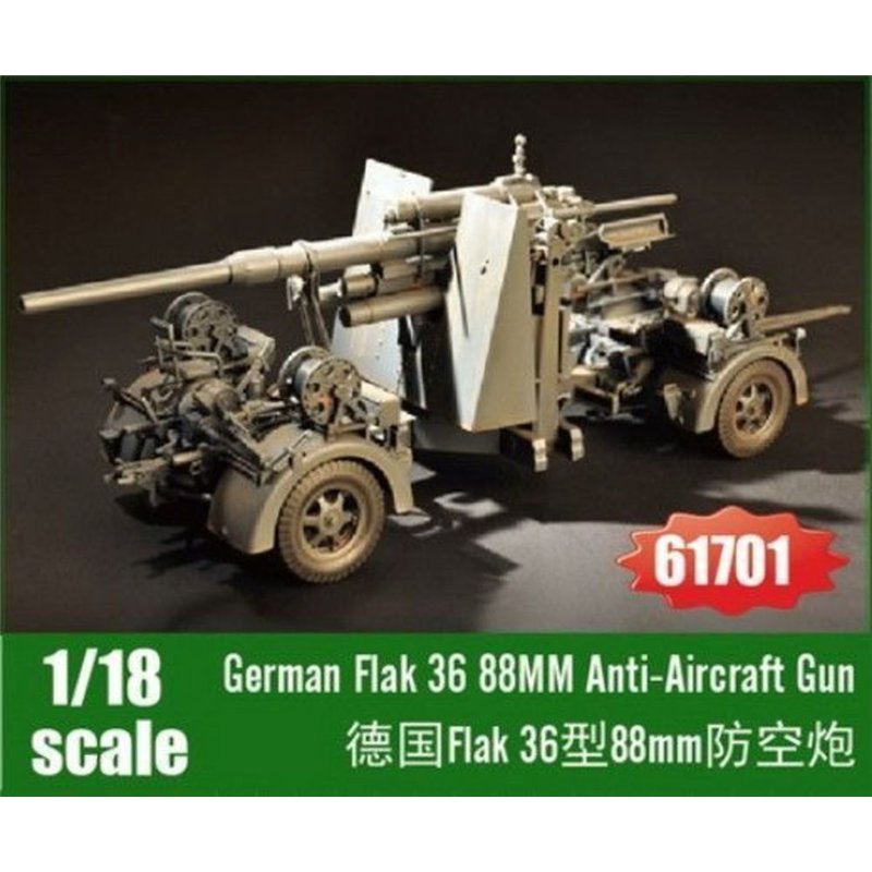 German Flak 36 88MM Anti-Aircraft Gun