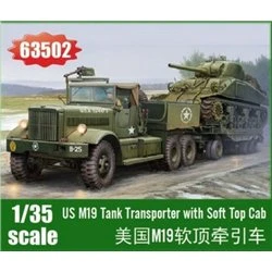 M19 Tank Transporter with Soft Top Cab