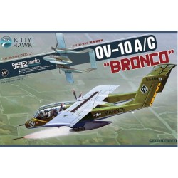 Maqueta 1/32 OV-10A/C Bronco Kitty Hawk – Avión militar de reconocimiento y ataque