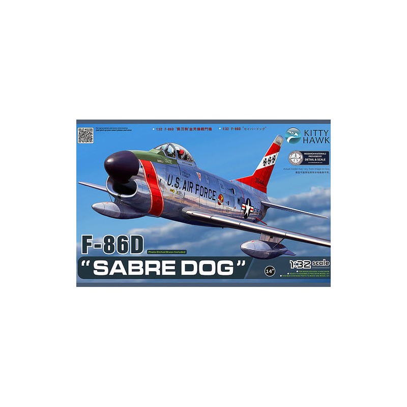 Kitty hawk 1/32 F-86D "Sabre Dog"