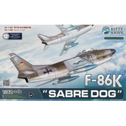 Maqueta 1/32 F-86K Sabre Dog Kitty Hawk – Interceptor de la OTAN