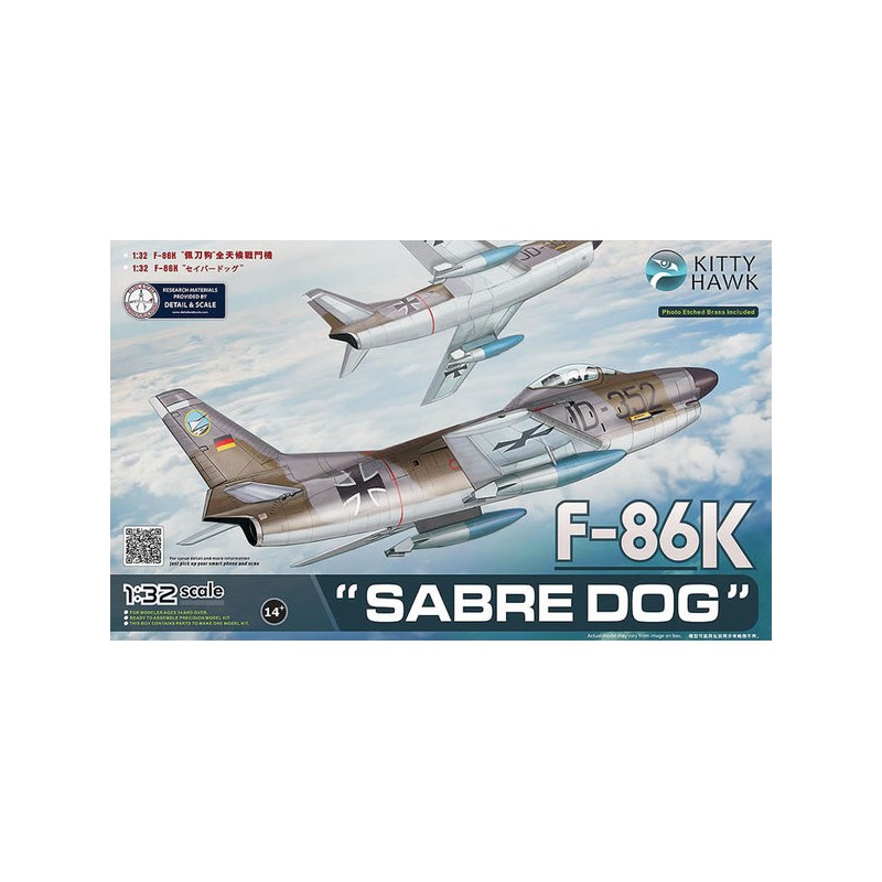 Kitty hawk 1/32 F-86K "Sabre Dog"