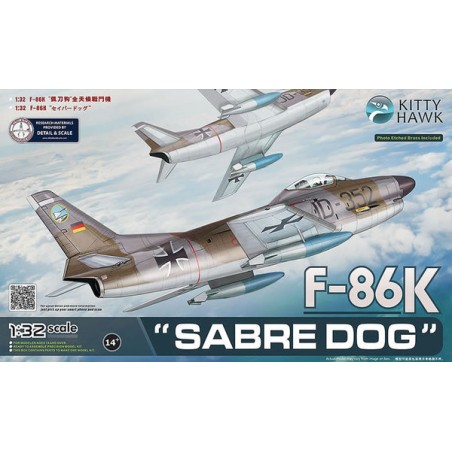 Kitty hawk 1/32 F-86K "Sabre Dog"