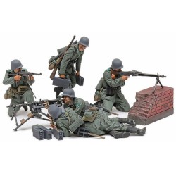 🔫 1/35 German Machine Gun Team (Mid-WWII) | Tamiya - MG34 & MG42