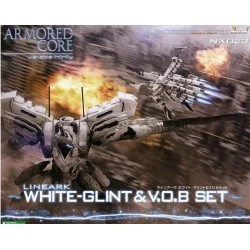 Maqueta Armored Core Lineark White-Glint & V.O.B Set - Kotobukiya 1/72