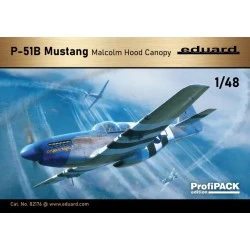 P-51B Mustang Malcolm Hood canopy 1/48 EDUARD-PROFIPACK