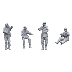 WWII U.S. Tank Crew 1/35 – Border Model | Robotines