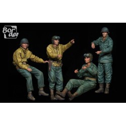 WWII U.S. Tank Crew 1/35 – Border Model | Robotines