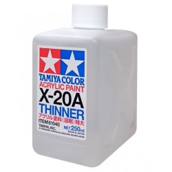 Tamiya X-20A Thinner – Acrylic Paint Thinner for Models