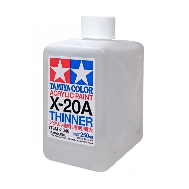 Tamiya X-20A Thinner – Acrylic Paint Thinner for Models