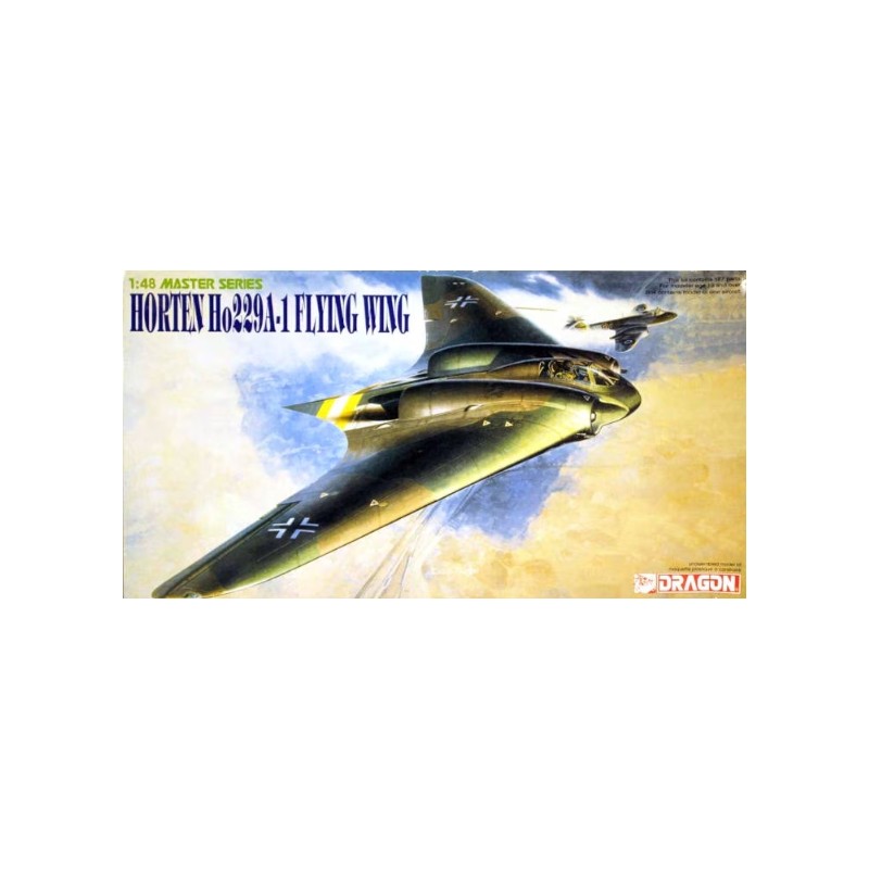 Maqueta 1/48 Horten Ho 229A-1 Flying Wing – Avión experimental alemán WWII – Dragon.