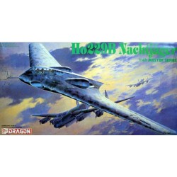 Maqueta 1/48 Horten Ho 229B Nachtjäger – Avión experimental nocturno WWII – Dragon.