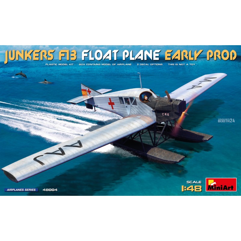 Maqueta 1/48 Junkers F13 Float Plane Early Production de MiniArt