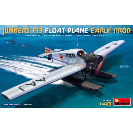 Maqueta 1/48 Junkers F13 Float Plane Early Production de MiniArt