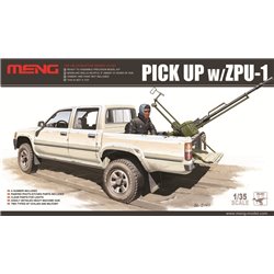 Meng 1/35 Pick Up w/ZPU-1