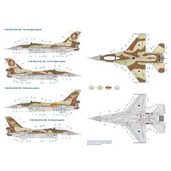 Kinetic 1/48  F-16C Block 40 Israeli Air Force "Barak"