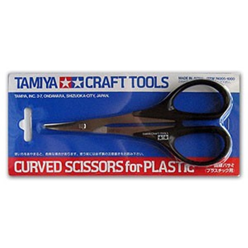 Tamiya Curved Scissors for Plastic