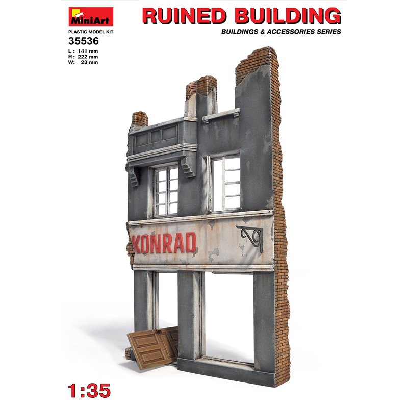 1/35 Ruined Building