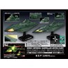 1/1000 Space Battleship Yamato: Gamilas Ship Set 