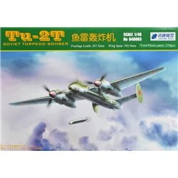 Xuntong  Model 1/48 Tu-2T Soviet Torpedo Bomber