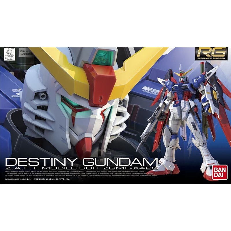 1/144 RG ZGMF-X42S Destiny Gundam nº 11