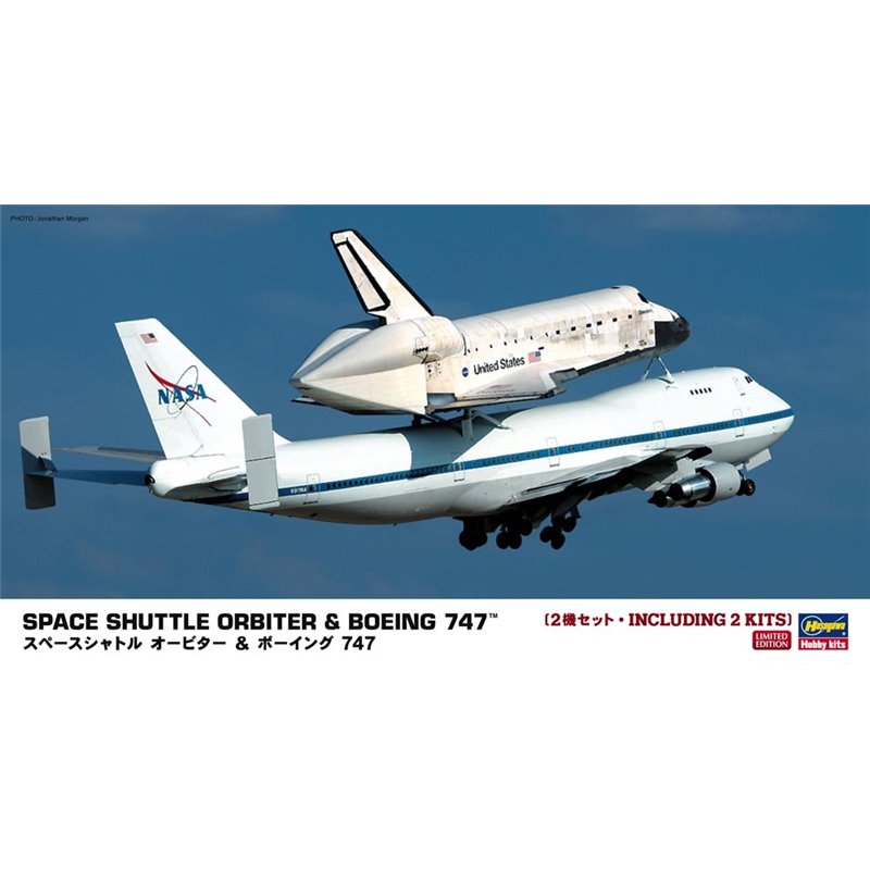 1/200 Space Shuttle Orbiter & Boeing 747