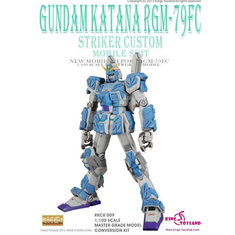 Conversion Resin Kit 1/100 KATANA RGM-79 FC