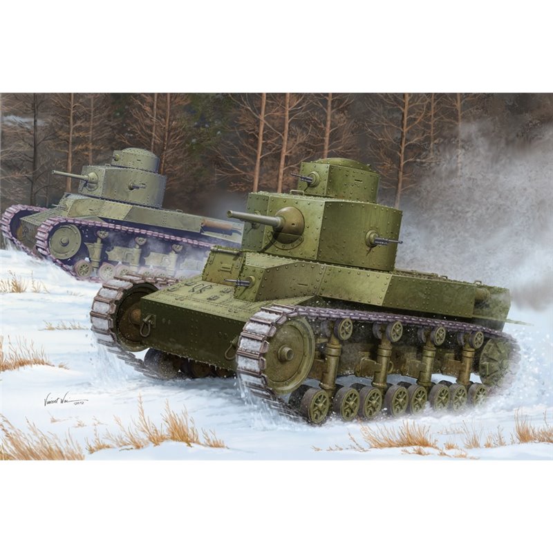 1/35 Soviet T-24 Medium Tank