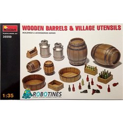 1/35 Wooden Barrels & Bins