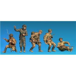 1/35 WWII Soviet Soldiers Riders