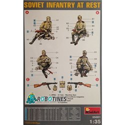 1/35 Soviet Infantry At Rest